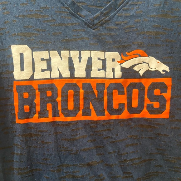 Denver Broncos Women's Sleepwear Shirt XL NFL Team Apparel - Picture 7 of 8